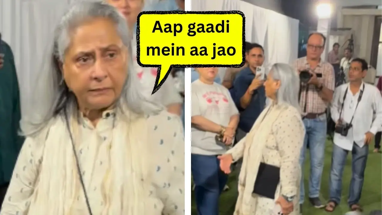 Bakwaas, Gande Sab: Irritated Jaya Bachchan Irked As Paparazzi Trails Her At Rono Mukherjee's Prayer Meet Bakwaas, Gande Sab: Irritated Jaya Bachchan Irked As Paparazzi Trails Her At Rono Mukherjee's Prayer Meet