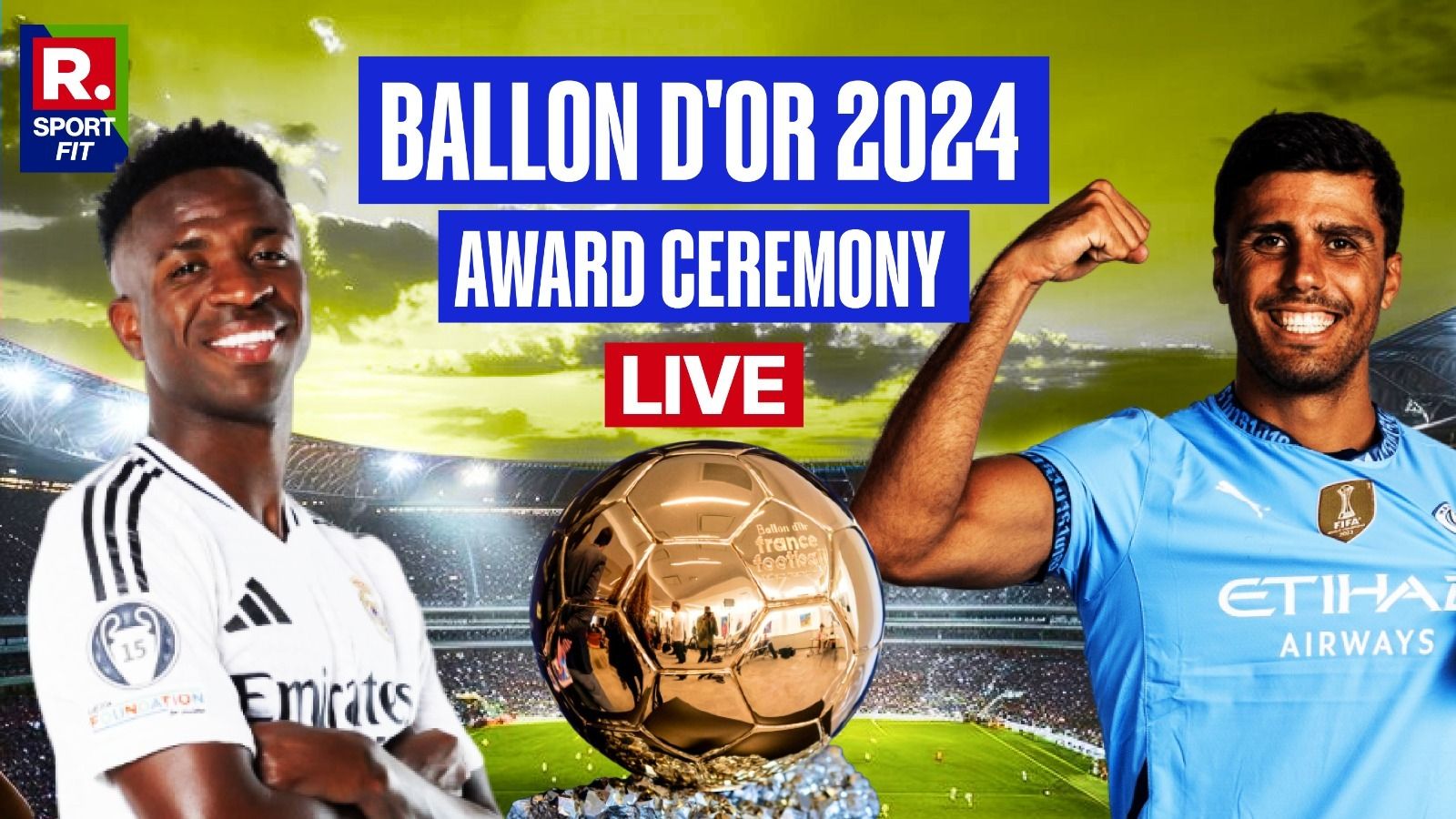 Ballon d’Or 2024 Award Ceremony LIVE Vinicius Jr Favourite To Win The