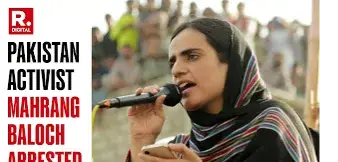 Baloch Rights Activist Mahrang Baloch Arrested During Protest in Quetta