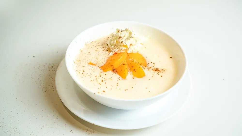 A Healthy Banana Kheer Recipe Using Simple Kitchen Ingredients For Your Infants Banana Rice Kheer Recipe