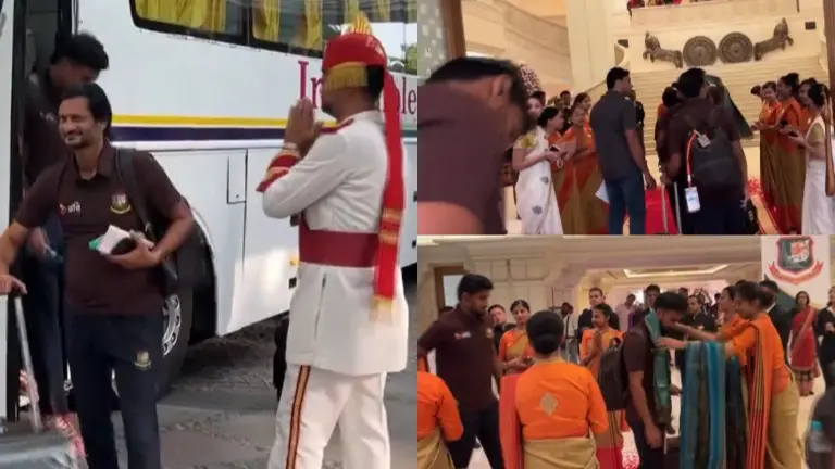Bangladesh Cricket Team Arrives in Chennai to a Warm Reception Ahead of Test Series Against India bangladesh Cricket Team reaches Chennai, India