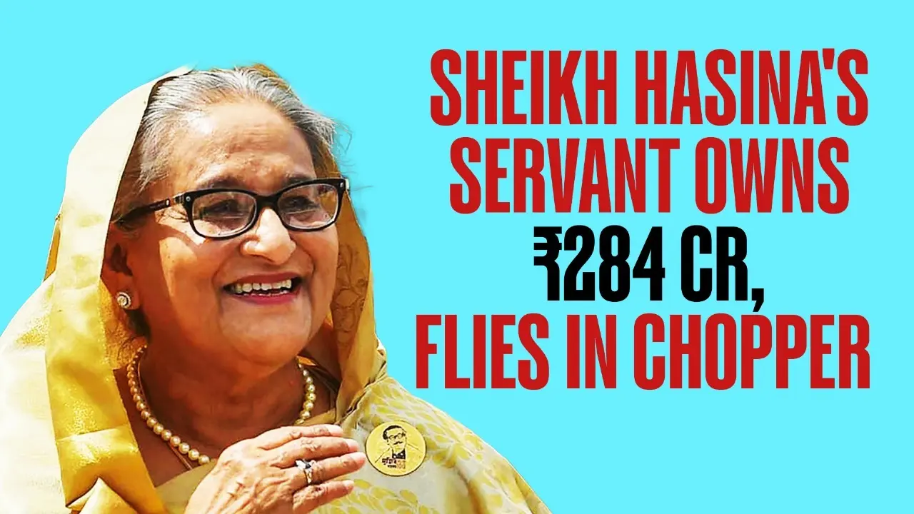 Bangladesh PM Sheikh Hasina's Ex-Servant Has Rs 284 Cr Fortune, Flies in Chopper, Resides in US Bangladesh PM Sheikh Hasina's Ex-Servant Has Rs 284 Cr Fortune, Flies in Chopper, Resides in US