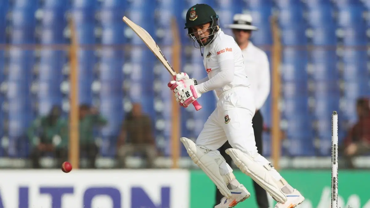 Bangladesh's Mushfiqur Rahim during the Test series against India in 2022
