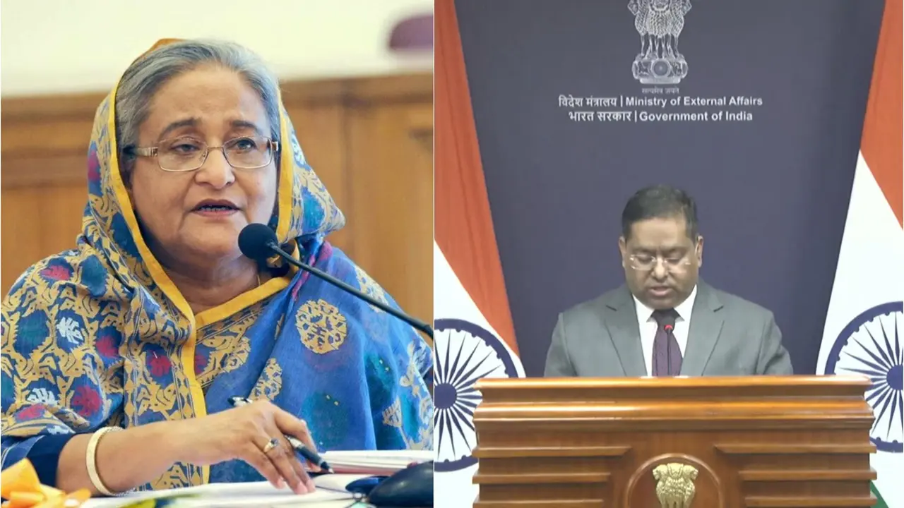 'Bangladesh's Request Being Examined': India On Calls For Extradition of Sheikh Hasina 'Bangladesh's Request Being Examined': India On Calls For Extradition of Sheikh Hasina