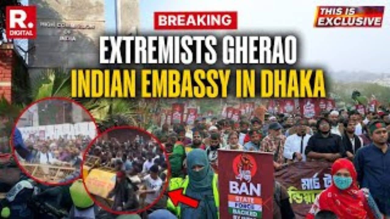 Bangladeshi Group Attacks Indian Embassy