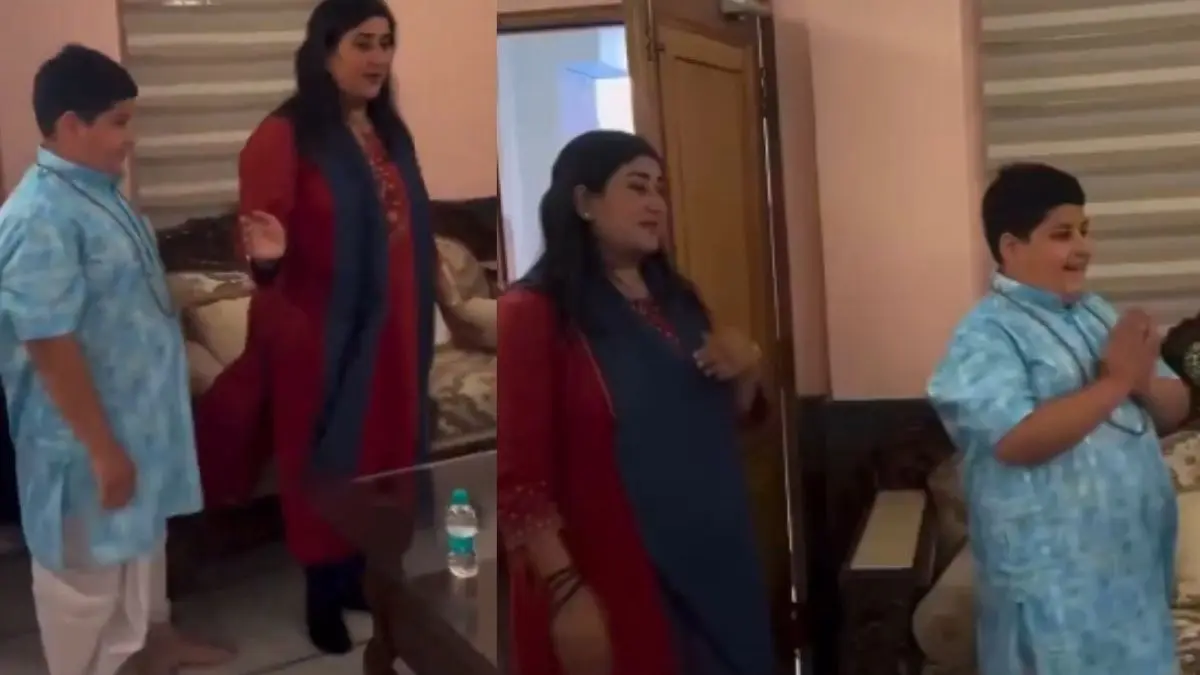 Bansuri Swaraj Old Video Calling Abhinav Aroara 'Divya Atma' Goes Viral Bansuri Swaraj Old Video Calling Abhinav Aroara 'Divya Atma' Goes Viral