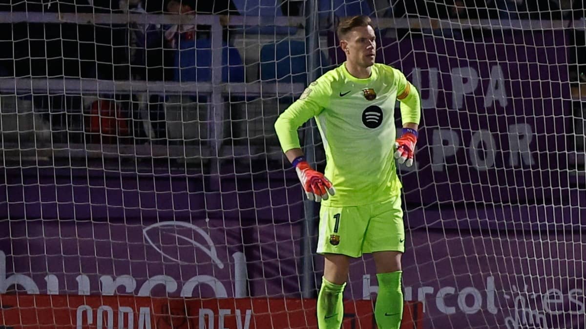 Barcelona player Ter Stegen