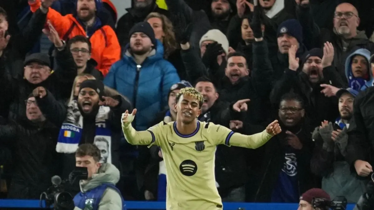 Barcelona’s Lamine Yamal