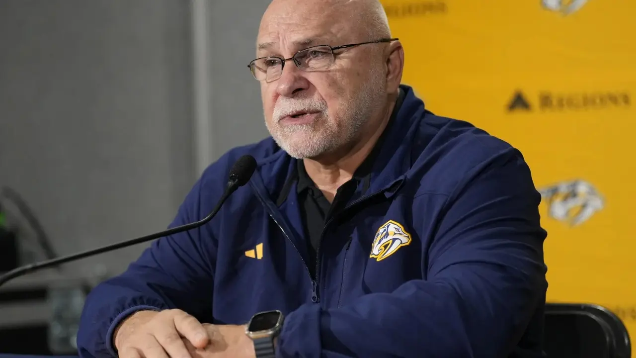 Barry Trotz using lessons winning Stanley Cup as coach to guide Preds to their first as GM Barry Trotz