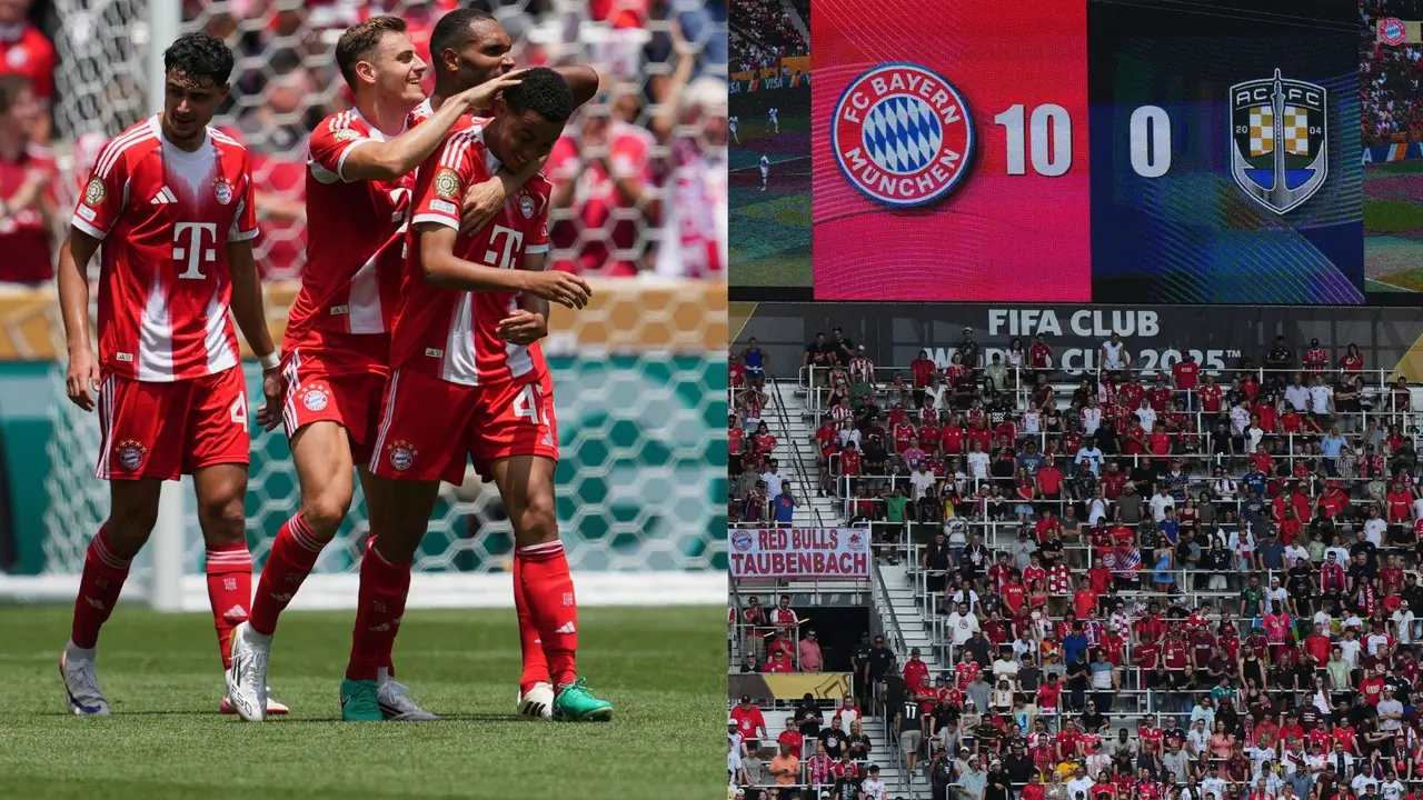 Bayern Munich Set New Record at FIFA Club World 2025, Smash 10 Goals Past Hapless Auckland City FC in Tournament Opener Bayern Munich Auckland City FC FIFA Club World Cup 2026