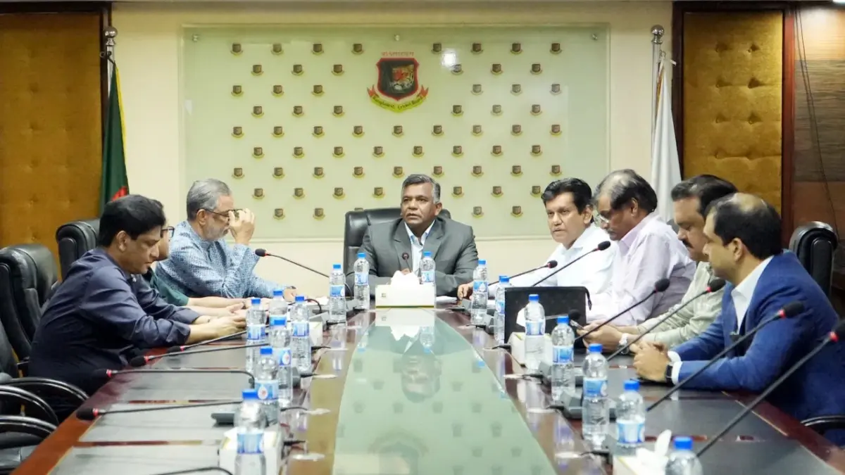 BCB Chief Arrives In Lahore, Likely To Attend ICC's Emergency Meeting With PCB Regarding T20 World Cup 2026 Boycott: Report BCB chief Aminul Islam addresses a meeting