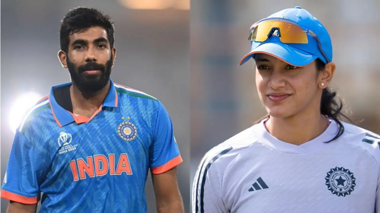 BCCI Award: Bumrah awarded best male cricketer, Mandhana awarded best female cricketer