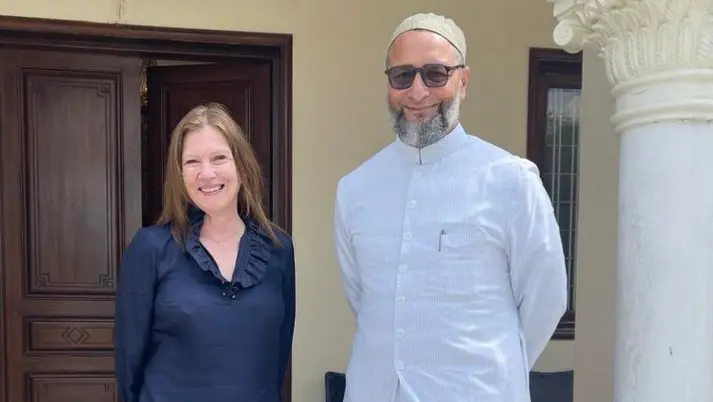 'Be Careful India. Be on Guard': US Consul General's Visit To Owaisi's House Sparks Controversy 'Be Careful India. Be on Guard': US Consul General's Visit To Owaisi's House Sparks Controversy