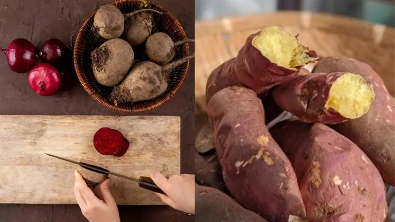 Beetroot Vs Sweet Potato: सर्दियों में चुकंदर या शकरकंद... क्या खाना बेहतर, जानिए फायदे Beetroot vs Sweet Potatoes