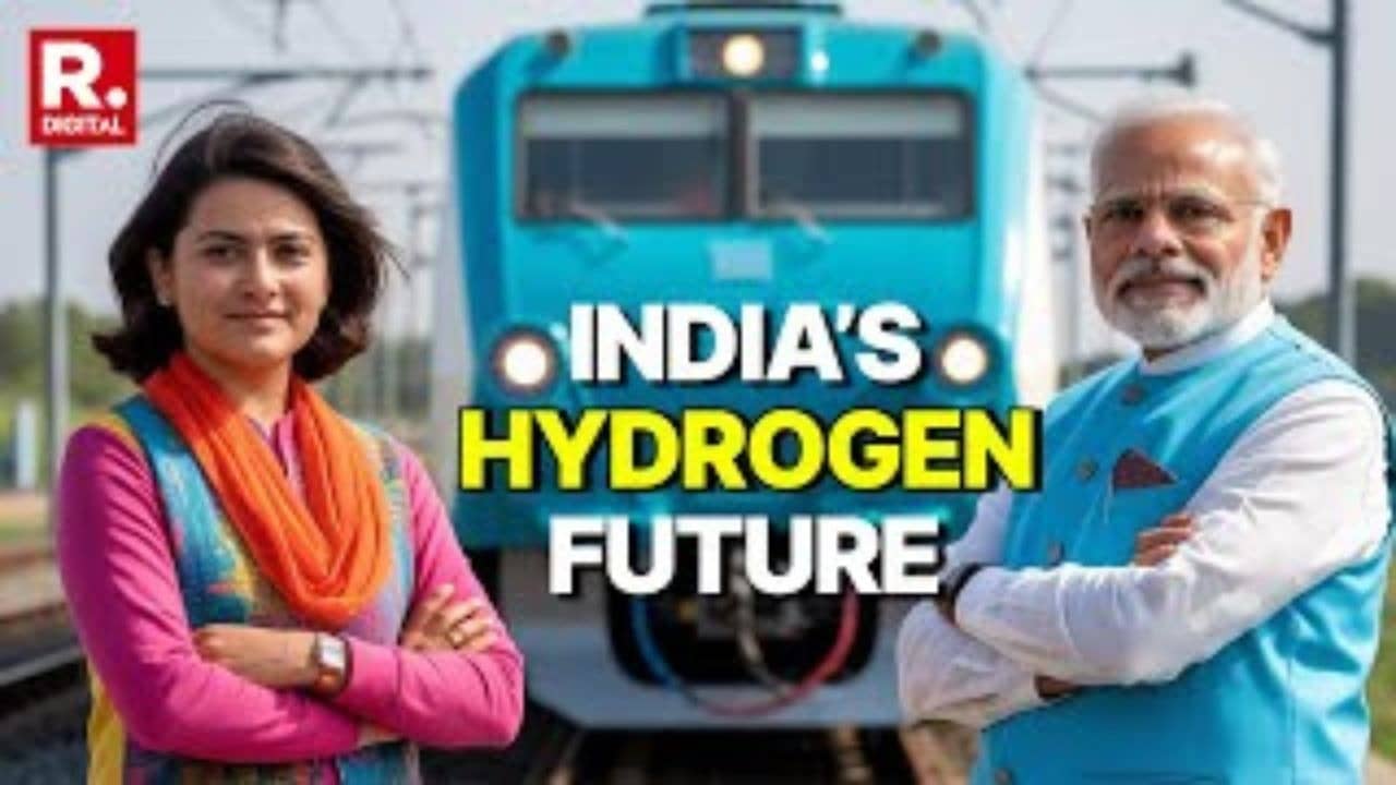 India Tests First Hydrogen-Powered Train Coach