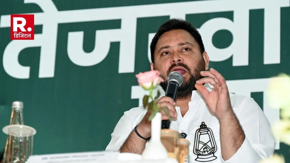 Before end of election campaign Tejashwi Yadav announced every woman will receive 30 thousand in account