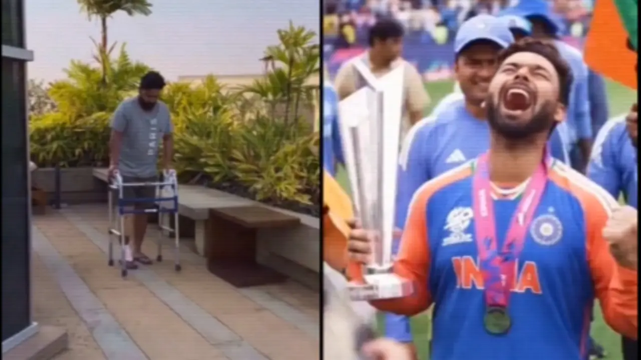 “Accident Se Sympathy Le Raha Shameless Person:” Pant Got Trolled For Posting His Transition Video Pant Got Trolled For Posting His Transition Video After World Cup Win