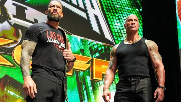 Major WrestleMania 41 Update! WWE Leaves Top Stars Behind Ahead Of Mega Showcase In Las Vegas The Rock and Roman Reigns at WrestleMania XL Kickoff