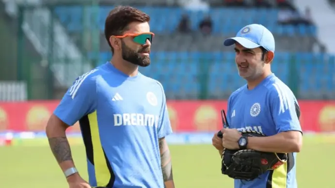 Virat Kohli and Gautam Gambhir