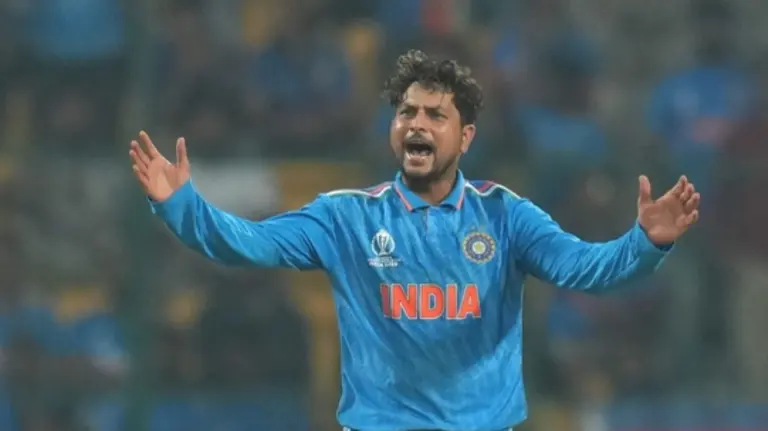 'We All Did It': Kuldeep Yadav Posts Emotional Message For Team India Fans, Reflects On T20 WC Win Kuldeep Yadav in 2023 ODI World Cup