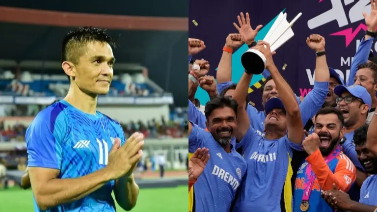 Sunil Chhetri Gloats About Team India's T20 World Cup Triumph, Reveals Why He Couldn't Celebrate Sunil Chhetri, Team India