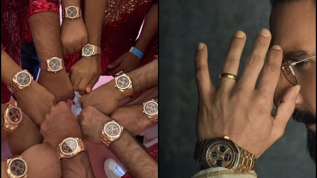 Anant Ambani Gifted Limited Edition Audemars Piguet Watches Worth Rs. 50 Crore to Bollywood Friends Limited Edition Audemars Piguet Watches Worth Crores Gfted by Ambanis