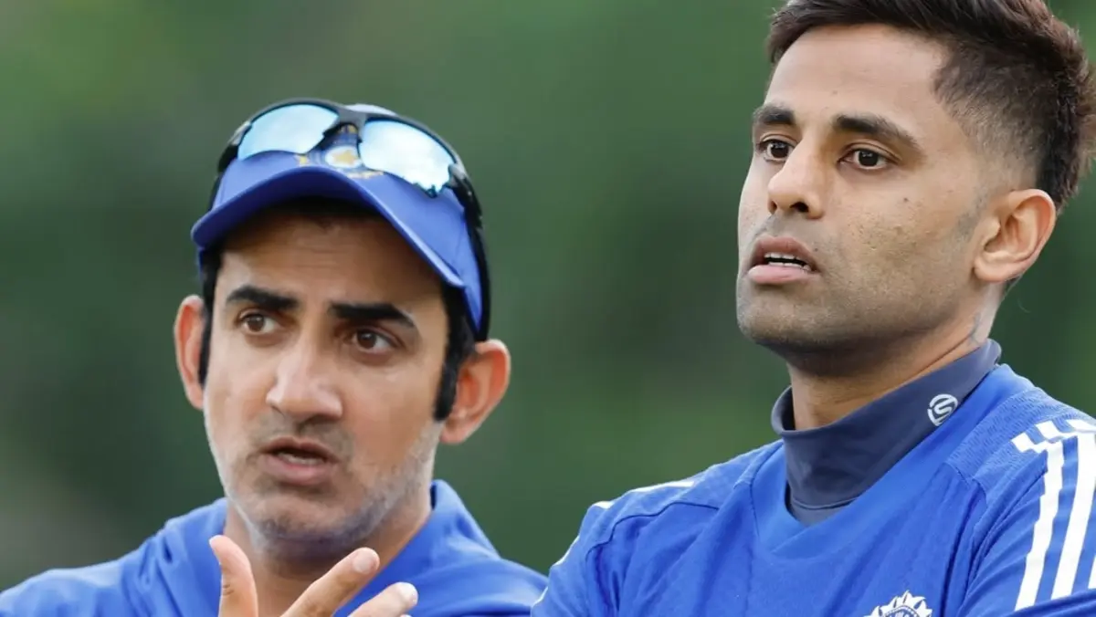 Gautam Gambhir and Suryakumar Yadav