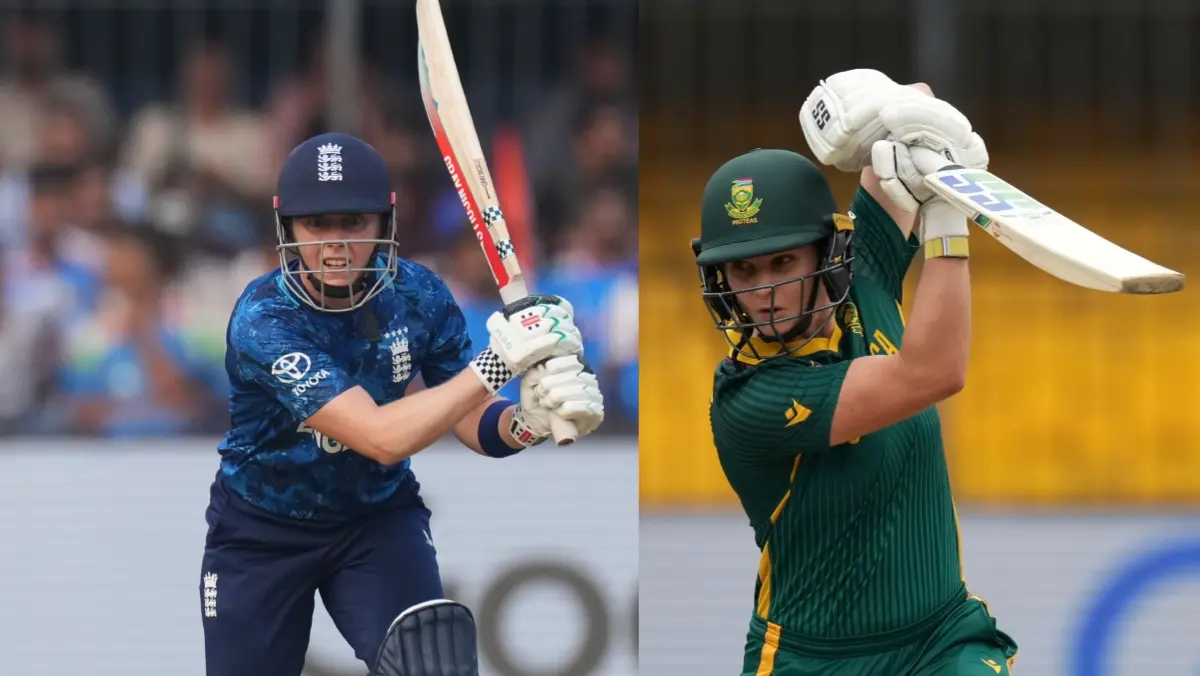 Heather Knight and Laura Wolvaardt