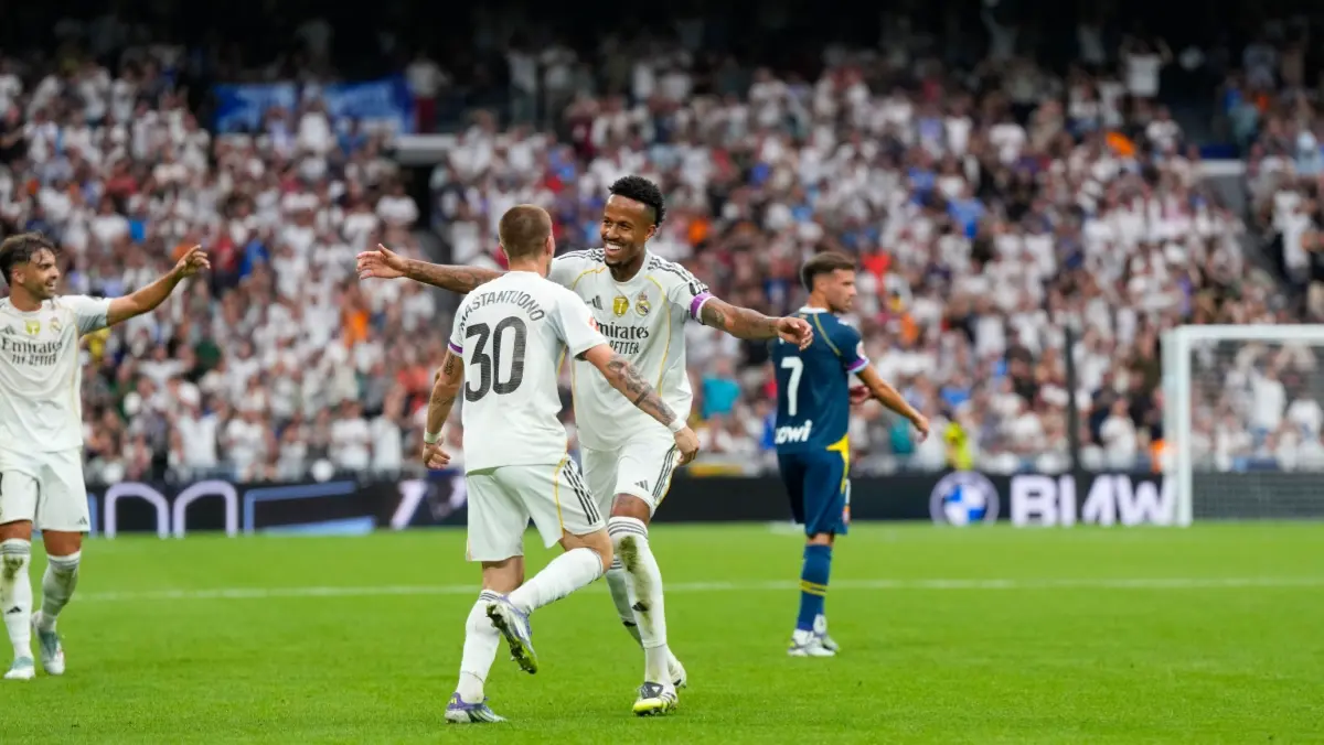 Real Madrid Face Injury Scare Ahead Of Crucial UCL Clash, Los Blancos Likely To Miss Star Center-Back's Services In Kairat Almaty Game Eder Militao during La Liga 2025/26