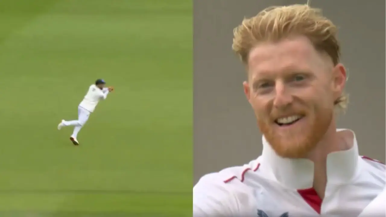 IND vs ENG: Ben Duckett Takes Diving Catch to Get Rid of Shardul Thakur on Day 2 of Manchester Test - WATCH Ben Duckett (L) took a flying catch to dismiss Shardul Thakur, and it left Ben Stokes (R) impressed.