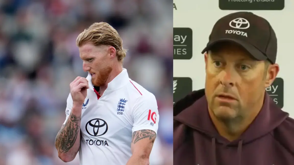Ben Stokes and Marcus Tresothick