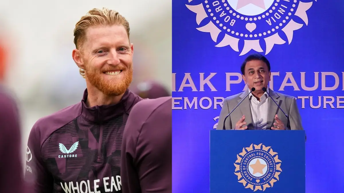 Ben Stokes and Sunil Gavaskar