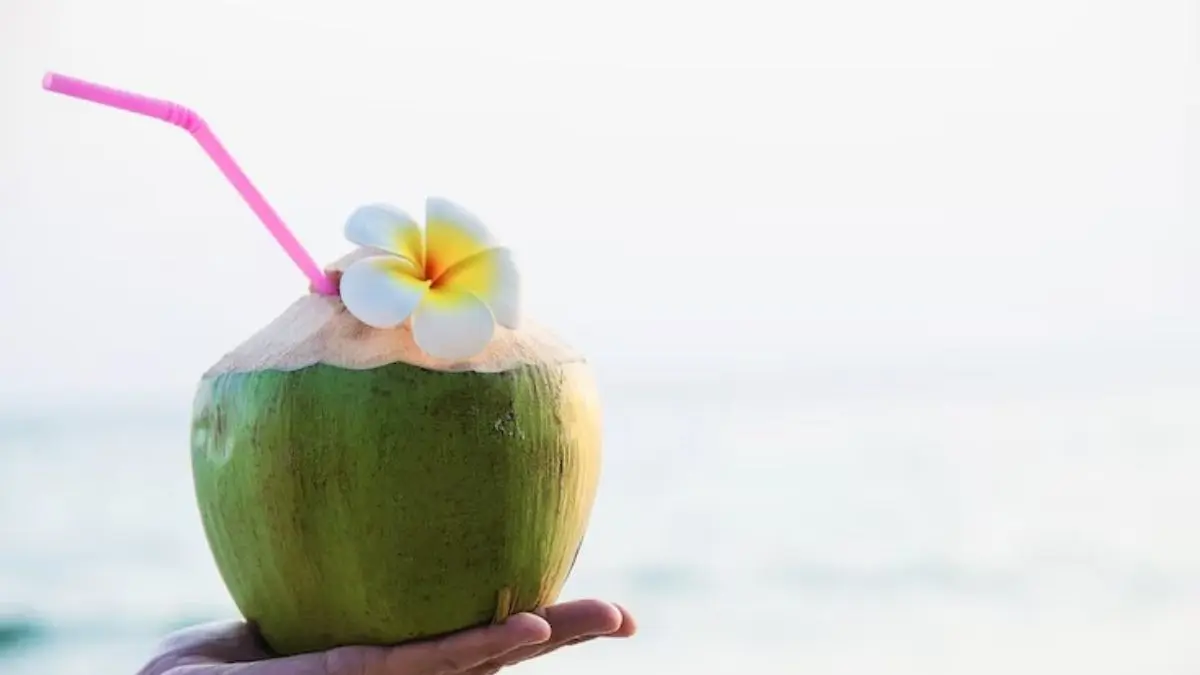 Benefits of drinking coconut water on an empty stomach