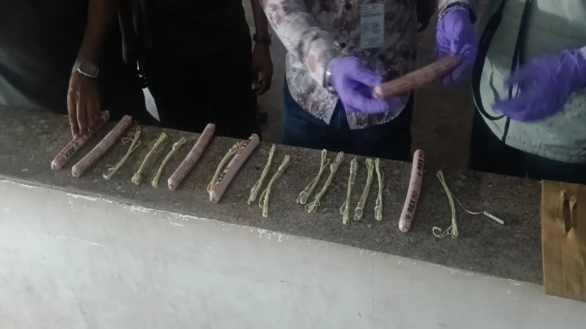 Explosives, Including Gelatin Sticks And Detonators, Found At Bengaluru Bus Stop Bengaluru, Explosives