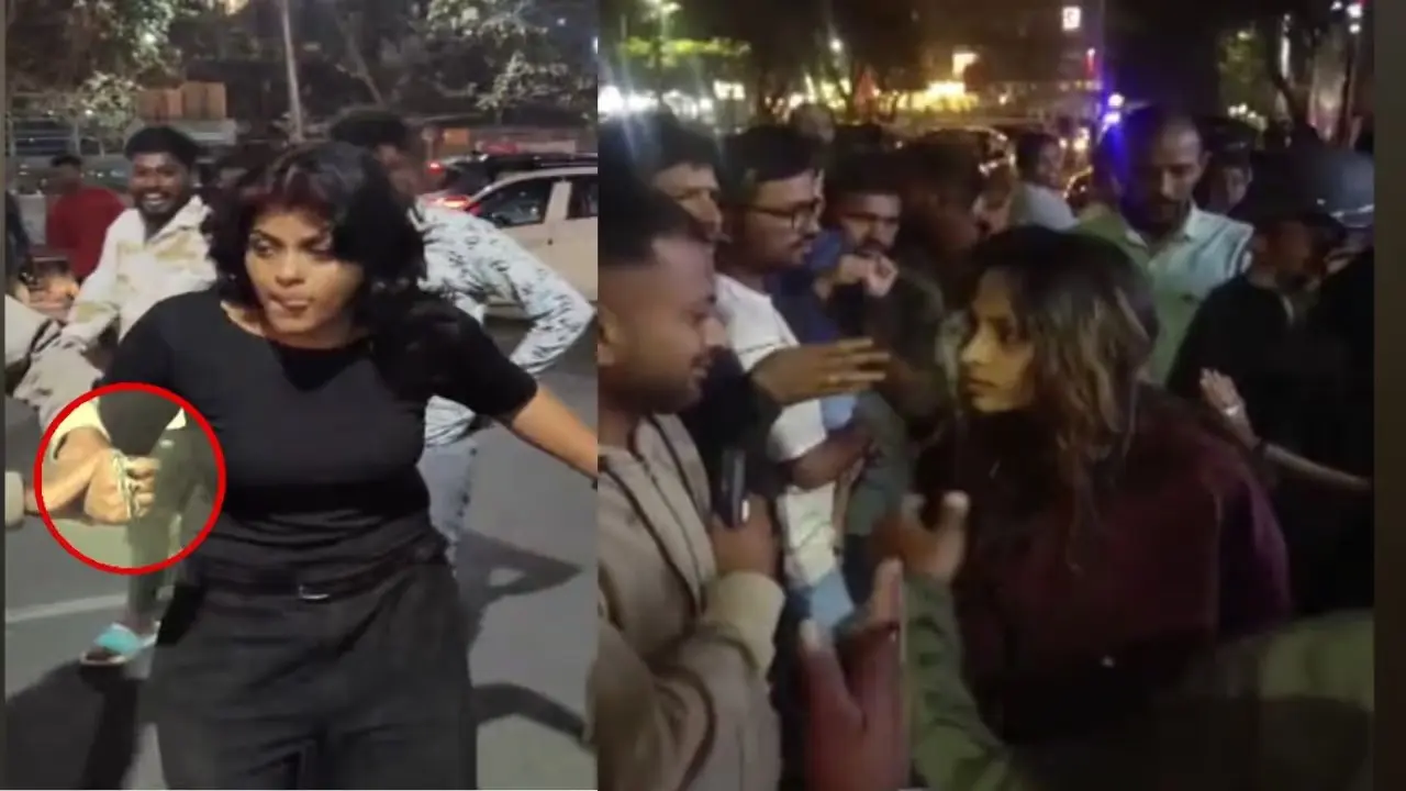 Bengaluru Shocker: 2 Drunk Women Assault Cab Driver With Metal Chain, Video Sparks Outrage Bengaluru Shocker: Drunk Women Assault Cab Driver With Metal Chain, Video Sparks Outrage