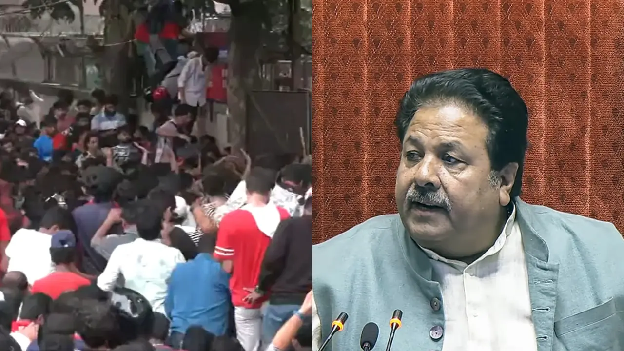 BCCI VP Rajiv Shukla Appeals For 'Damage Control' After Bengaluru Stampede Affects Several Lives Outside Chinnaswamy Stadium Bengaluru Stampede, BCCI VP Rajeev Shukla