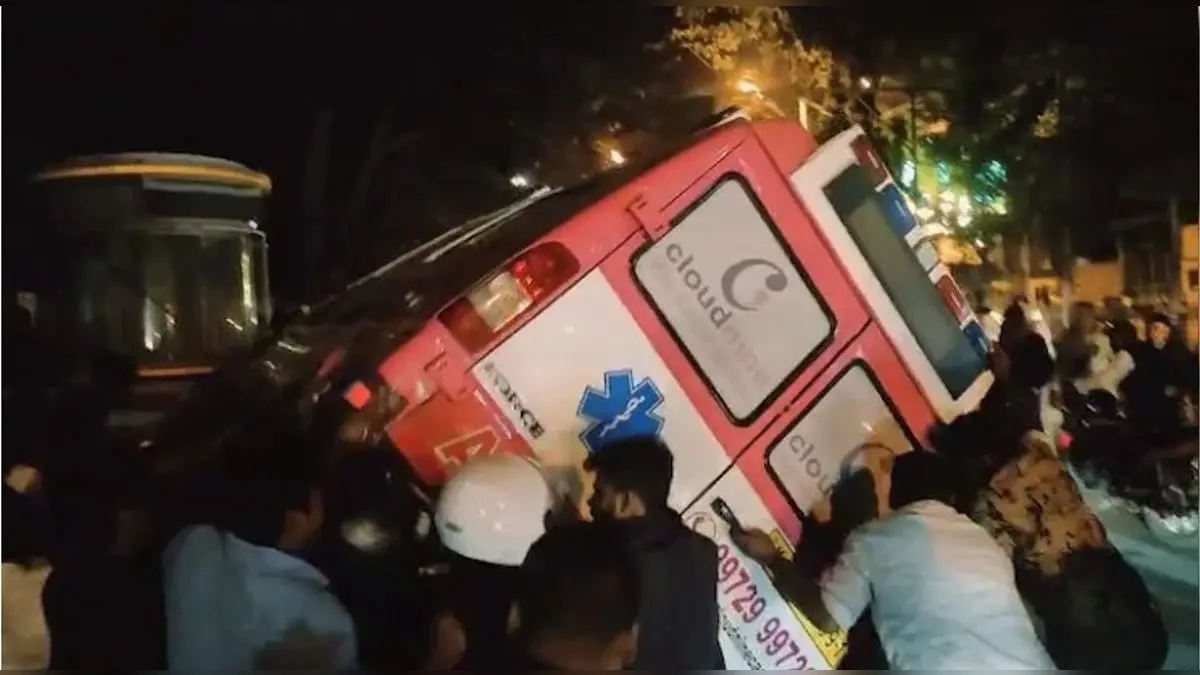 Bengaluru Tragedy: Speeding Ambulance Jumps Signal, Kills Couple On Scooter