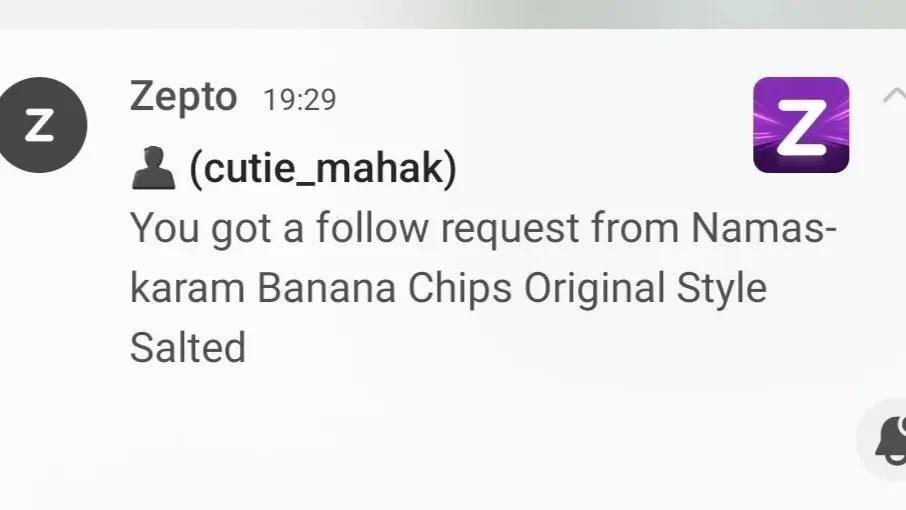 Bengaluru Woman Slams Zepto For Calling Her 'Cutie' in Bizarre Strange Notification