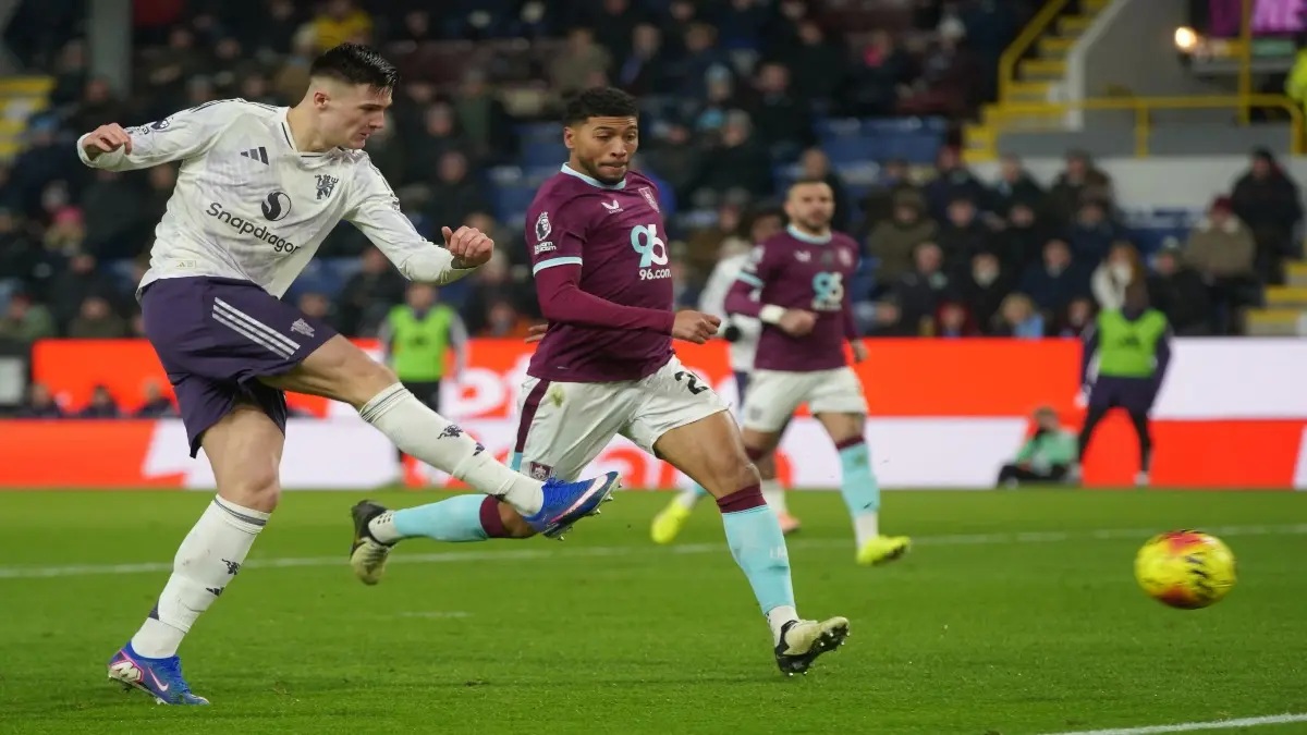 Benjamin Sesko in action