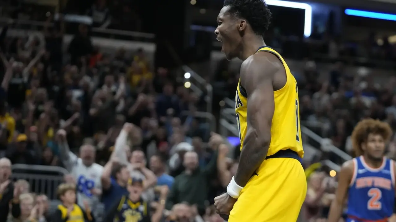 Mathurin, Haliburton Power Indiana Pacers To 132-121 Win Over New York Knicks Bennedict Mathurin