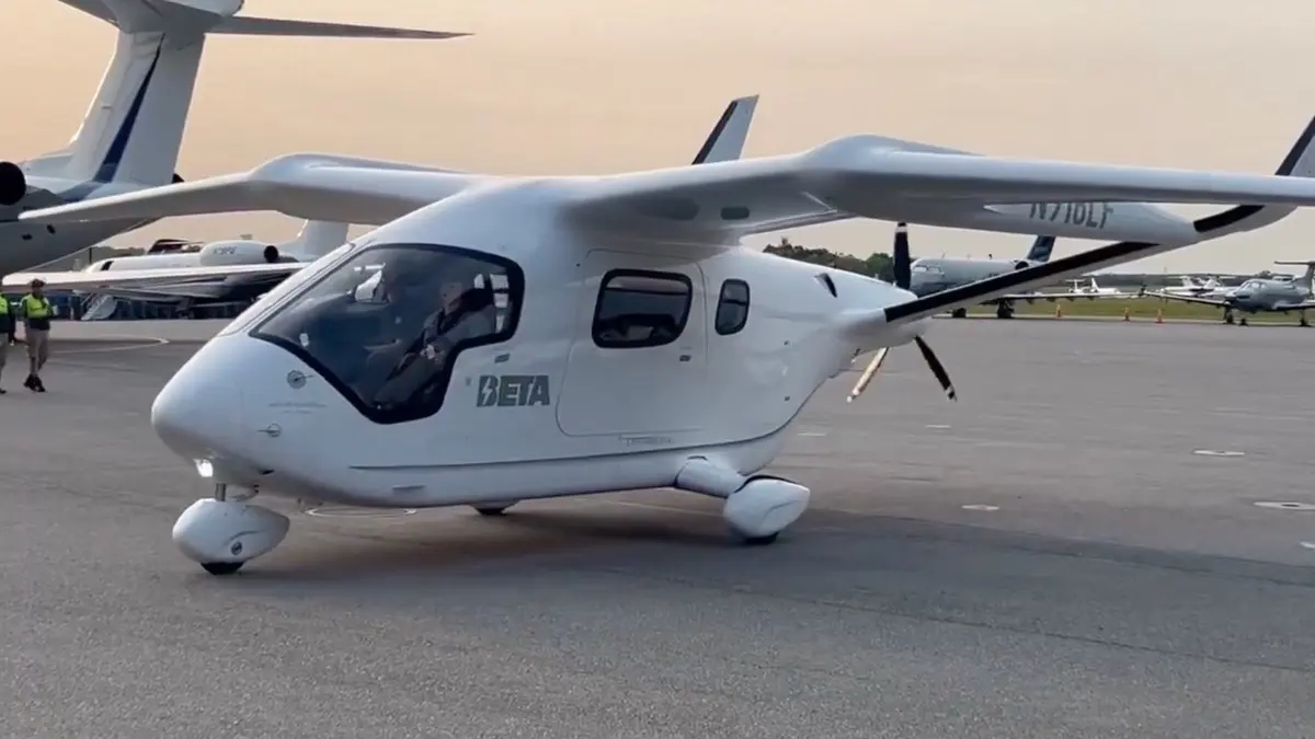 Beta CX300 Becomes First Electric Plane to Fly Passengers for ₹700