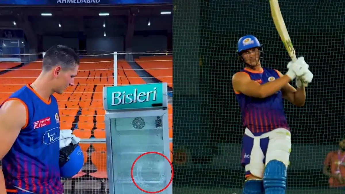 Bevon Jacobs Breaks A Fridge