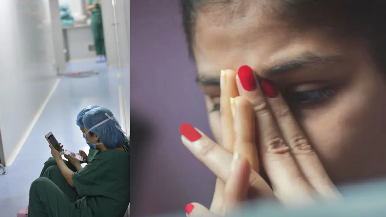 bhadohi news private hospital nurse molested and beaten by ambulance driver