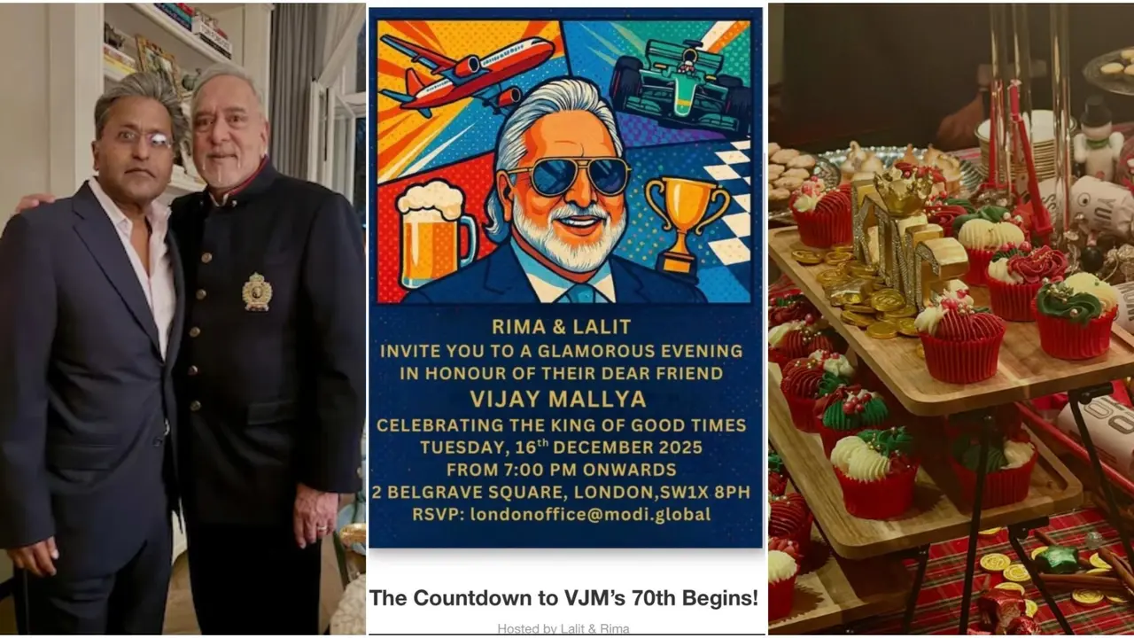 'Bhagoda' Birthday Bash: Lalit Modi’s Lavish London Party For Vijay Mallya Draws Outrage