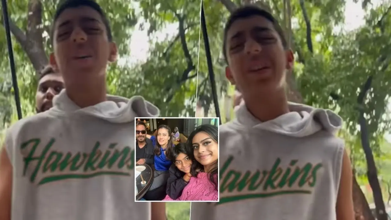 Bhaiya Please Abhi Nahi: Kajol, Ajay Devgn's 15-Year-Old Son Yug Gets Irked With Paps Chasing Him In Mumbai | Viral Video