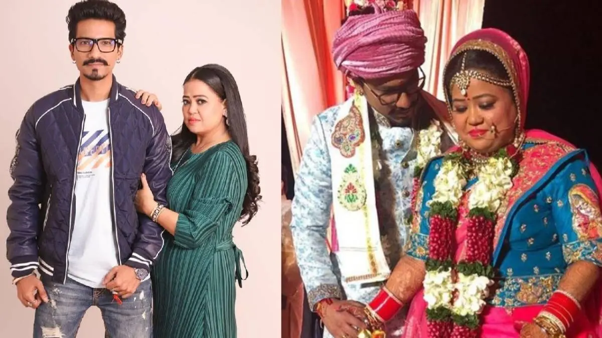 Bharti Singh and  Haarsh Limbachiyaa