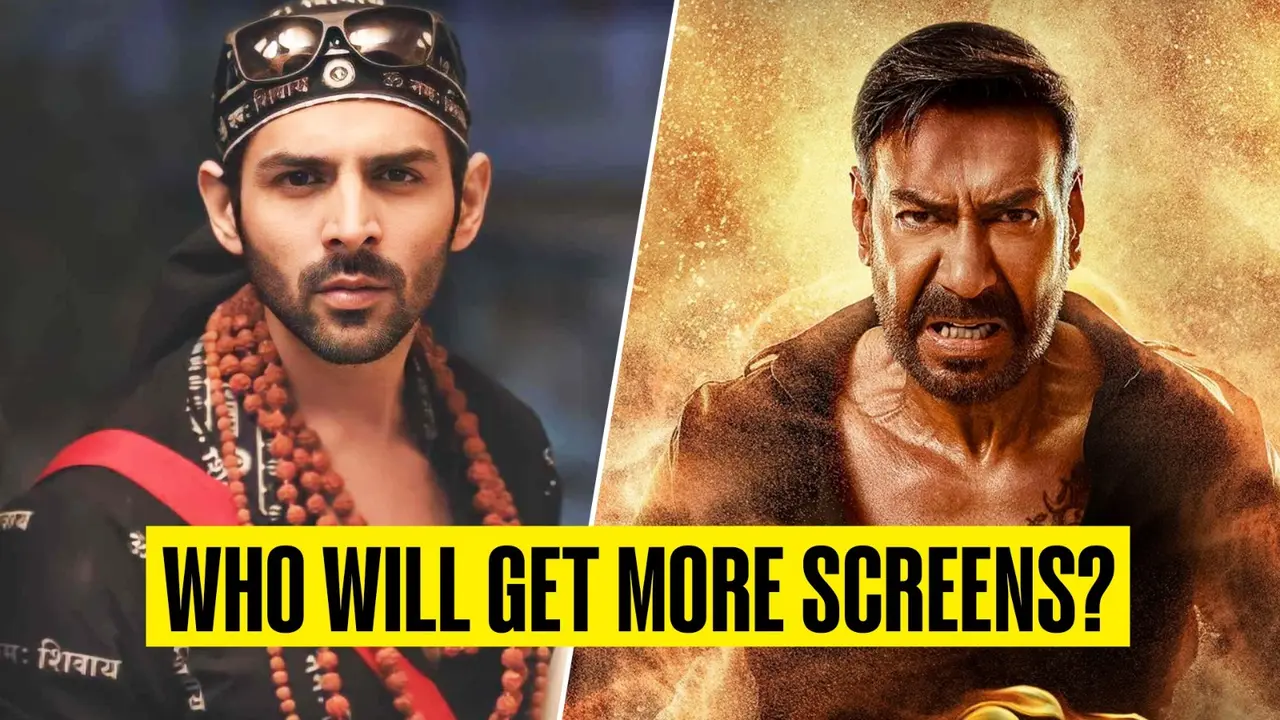 Singham Again Vs Bhool Bhulaiyaa 3: War Before Clash As Makers Hanker For More Screens | Explained Bhool Bhulaiyaa 3 and Singham Again will release on Diwali