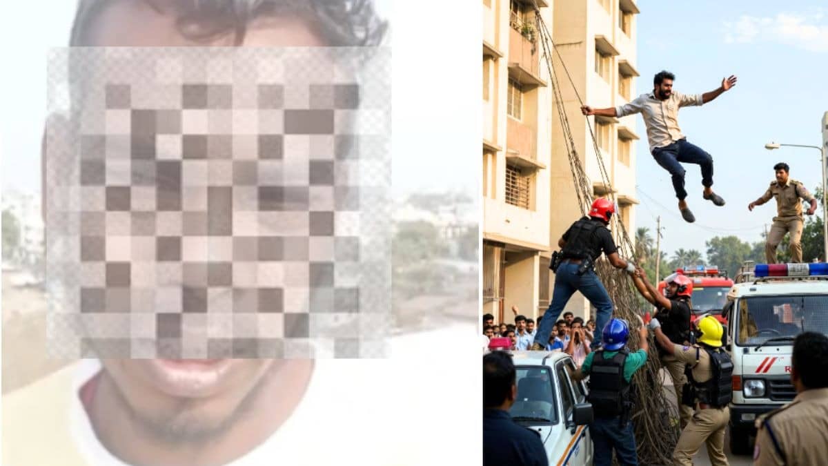 Bhosari man jumps building
