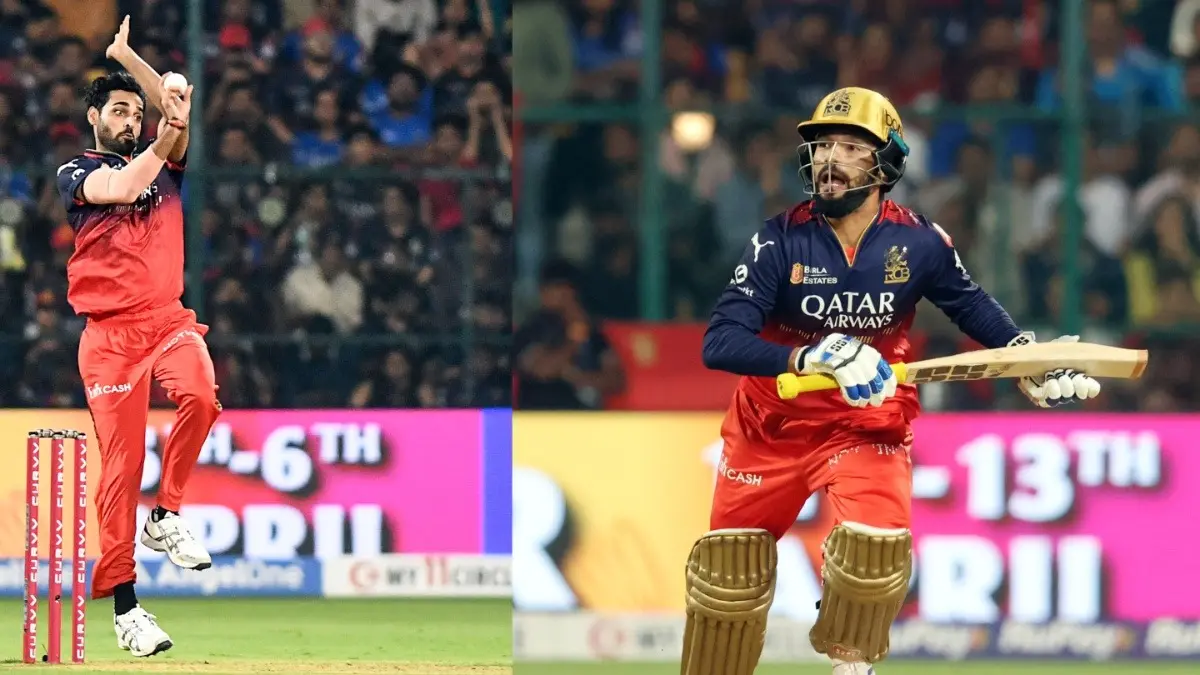 Bhuvneshwar Kumar and Rajat Patidar