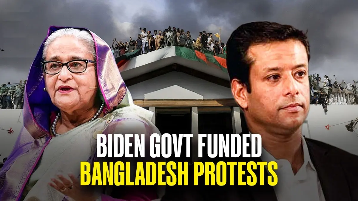 ‘Biden Govt Funded Bangladesh Protests’, Ousted PM Hasina's Son Says US Attitude ‘Changed’ Under Trump.